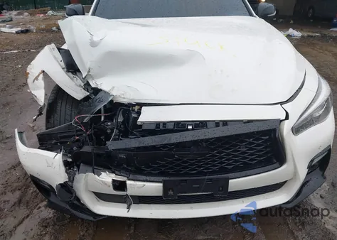 2021 Infiniti Q50 Red Sport 400 Awd z USA, uszkodzony, nr VIN JN1FV7DR7MM880421